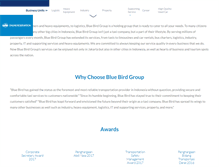Tablet Screenshot of bluebirdgroup.com